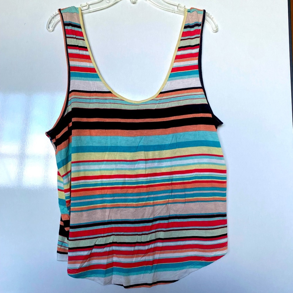 Medium stripped soft tanktop